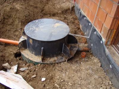 Montáž čistírny odpadních vod